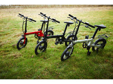 Load image into Gallery viewer, Folding Electric Bike e-go Lite 250w 36v Motor Range of up to 32miles - White