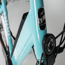 Load image into Gallery viewer, Emu Step Through Electric Bike in Blue with Battery, 2020 Model