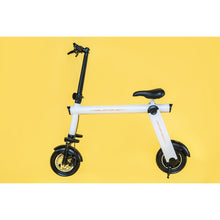 Load image into Gallery viewer, Electric Mini Bike Joyor Mbike, 500W, 18.5 mph, Distance 24.8 - 31 miles - White