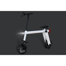 Load image into Gallery viewer, Electric Mini Bike Joyor Mbike, 500W, 18.5 mph, Distance 24.8 - 31 miles - White