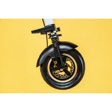 Load image into Gallery viewer, Electric Mini Bike Joyor Mbike, 500W, 18.5 mph, Distance 24.8 - 31 miles - White