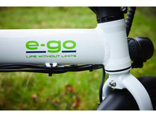 Load image into Gallery viewer, Electric Bike e-go Bike Lite+ WHITE 250w Motor Range up to 32miles