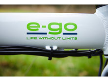 Load image into Gallery viewer, Folding Electric Bike e-go Lite 250w 36v Motor Range of up to 32miles - White
