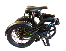 Load image into Gallery viewer, Folding Electric Bike e-go Lite 250w 36v Motor Range of up to 32miles - Black