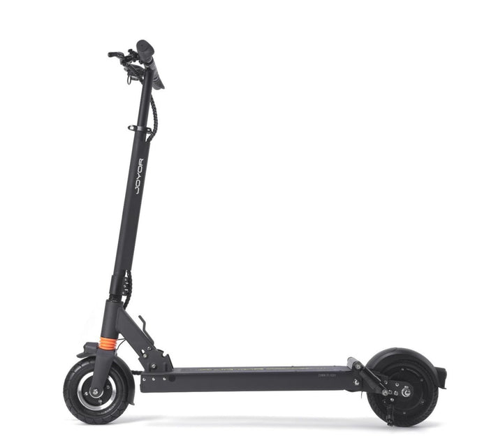 Electric Scooter Joyor F5+  - 350W, 15.5 mph (limited), Distance 37.2 miles - Double Rear Suspension - Black/White