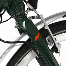 Load image into Gallery viewer, Emu Crossbar Electric Bike in Racing Green with Battery, 2020 Model