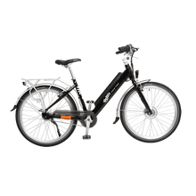 Load image into Gallery viewer, Emu Step Through Electric Bike in Black with Battery – 2020 Model