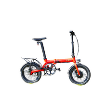 Load image into Gallery viewer, e-go Red folding electric bike 