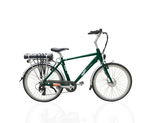 Emu Roam Crossbar E-Bike - Racing Green Frame
